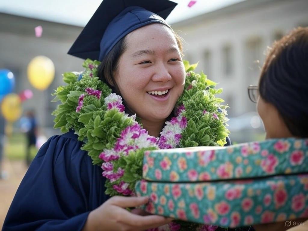 how to make a money lei for graduation