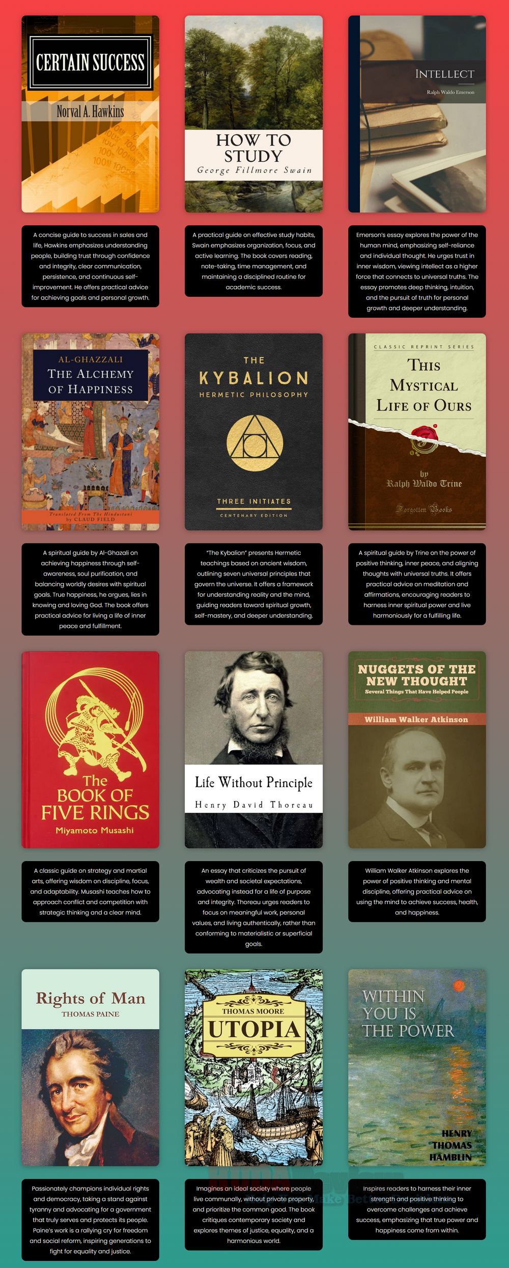Self Help Compendium review