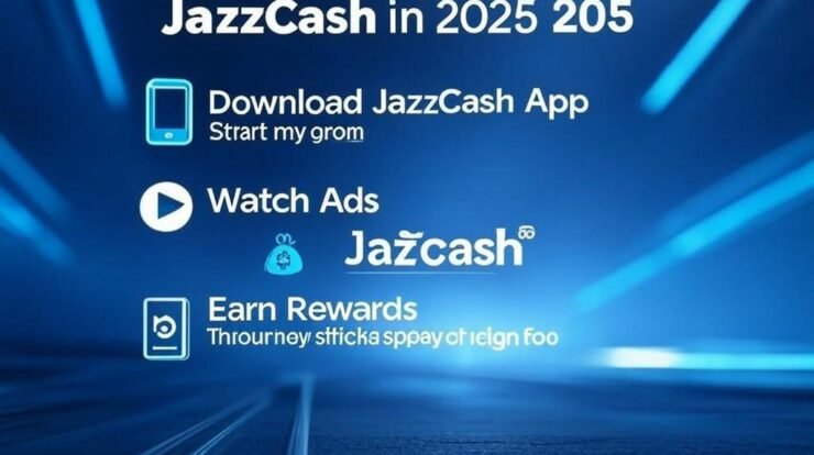 Earn Money by Watching Ads with JazzCash