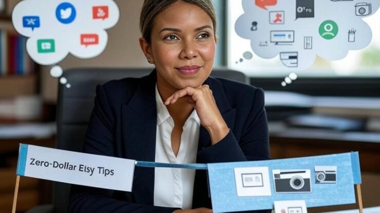 how to start an etsy shop with no money
